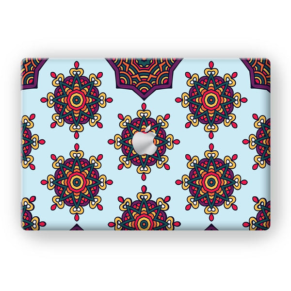 Mandala Flower - MacBook Skins