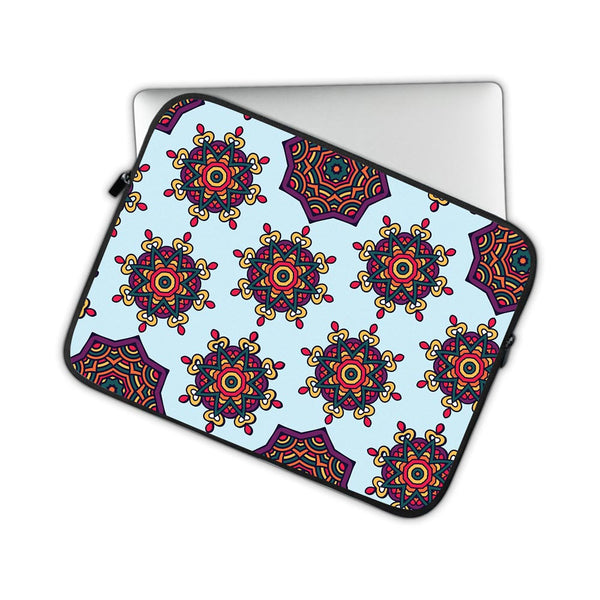 Mandala Flowers - Laptop Sleeve