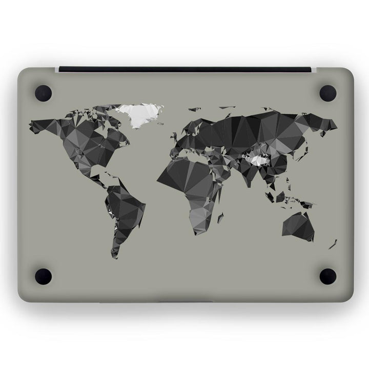 Map Mosaic - MacBook Skins