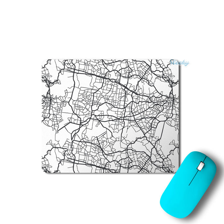 Map Pattern - Mousepad