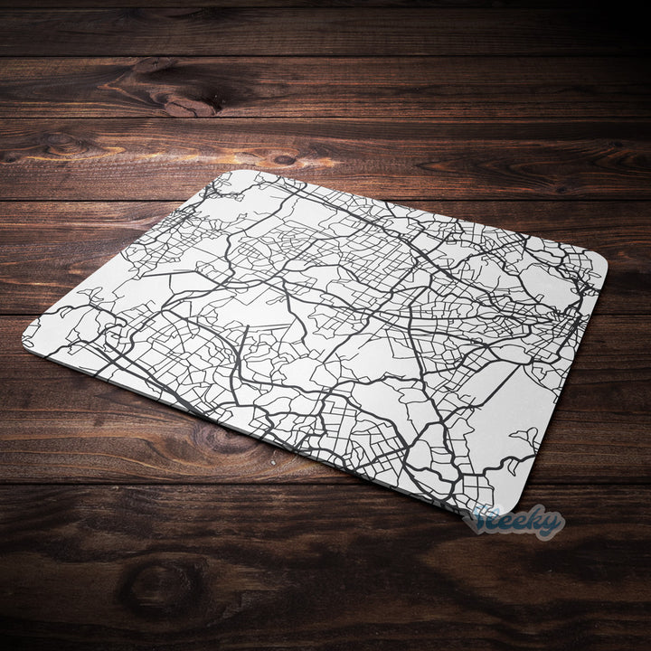 Map Pattern - Mousepad