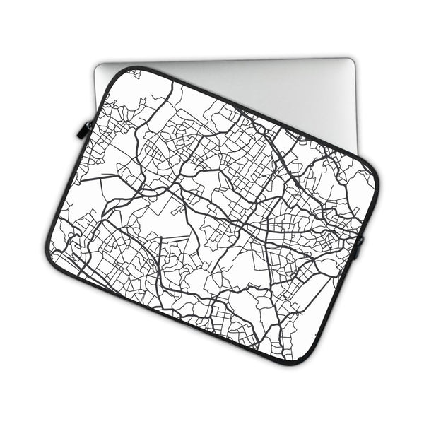 Map Pattern - Laptop Sleeve