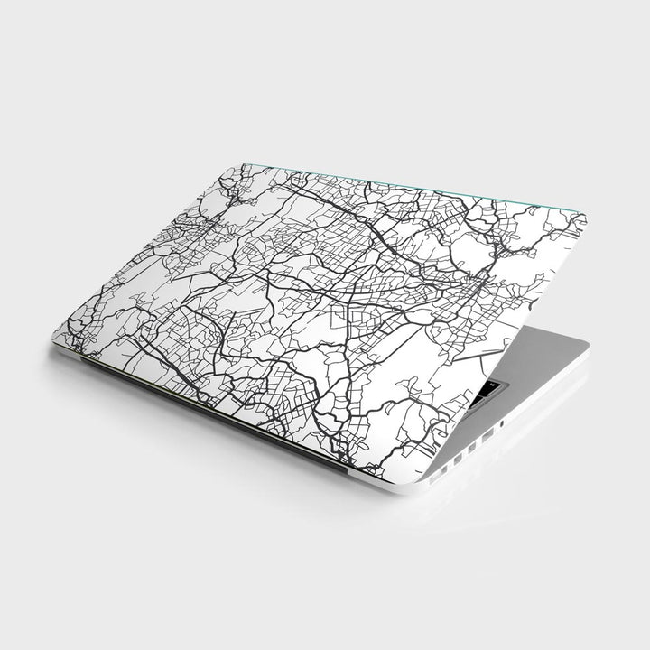 Map Pattern - Laptop Skins