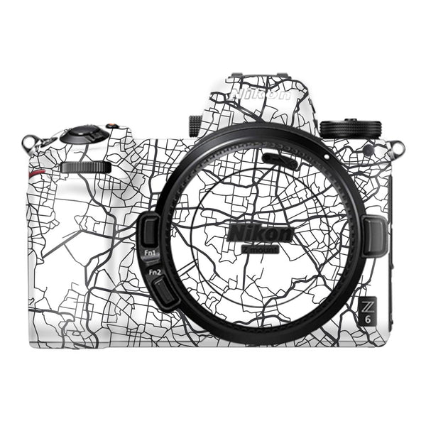 Map Pattern - Nikon Camera Skins