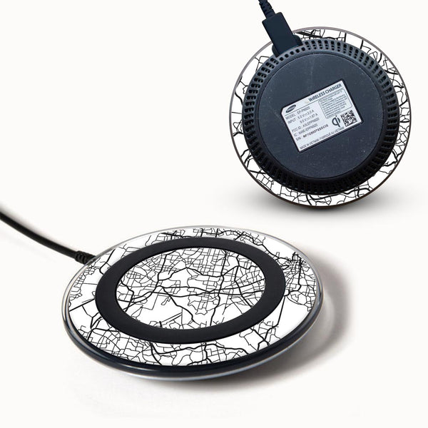 Map Pattern - Samsung Wireless Charger 2015 Skins