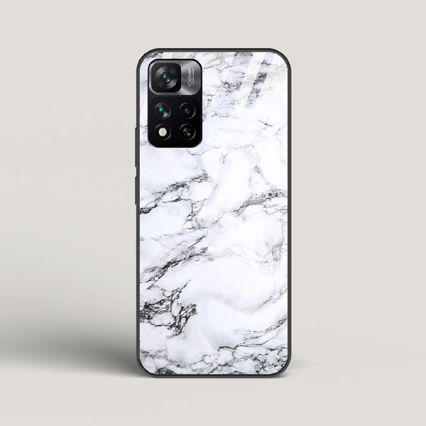 Marble White Luna - Xiaomi 11i HyperCharge 5G Glass Case