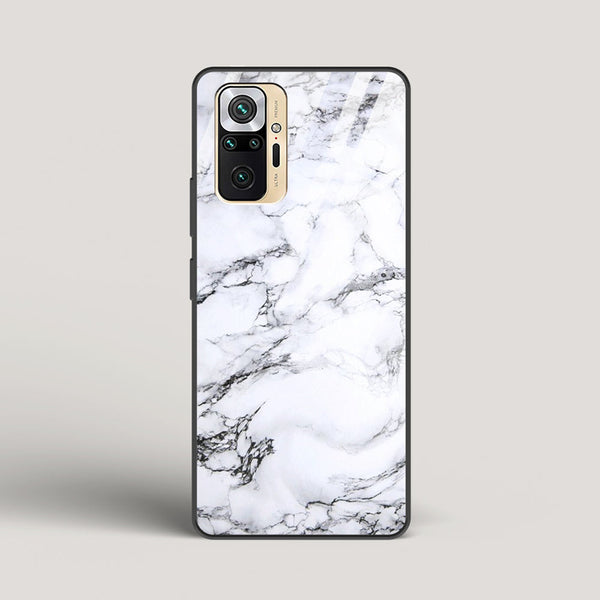 Marble White Luna - Redmi Note 10 Pro Glass Case