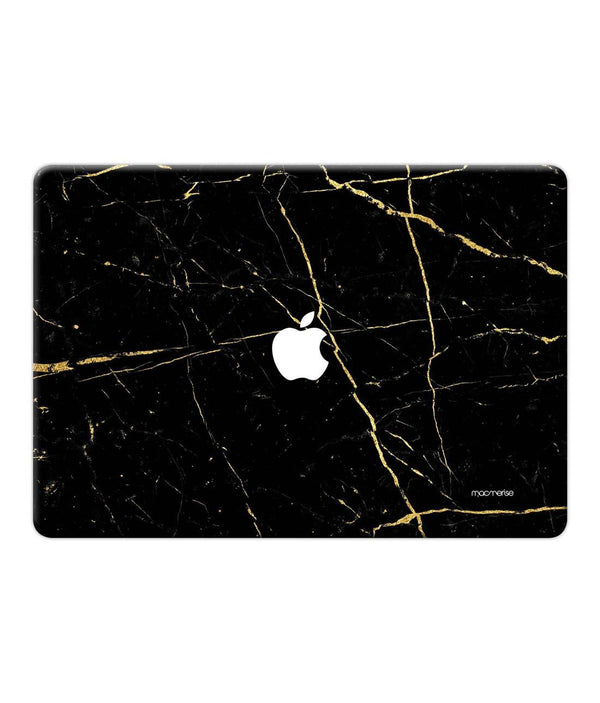 Marble Black Onyx - Full Body Wrap for Macbook Pro Retina 13" By Sleeky India, Laptop skins, laptop wraps, Macbook Skins