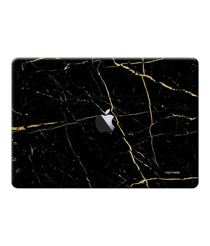 Marble Black Onyx - Full Body Wrap for Macbook Air 13" (2018-2020) By Sleeky India, Laptop skins, laptop wraps, Macbook Skins