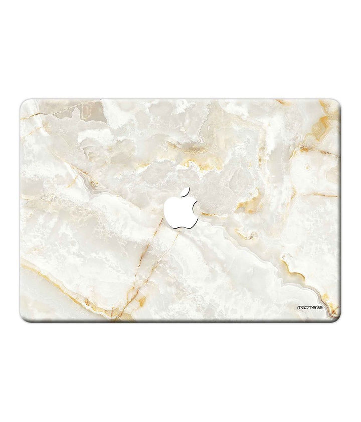Marble Creama Marfil - Full Body Wrap for Macbook Pro Retina 15" By Sleeky India, Laptop skins, laptop wraps, Macbook Skins