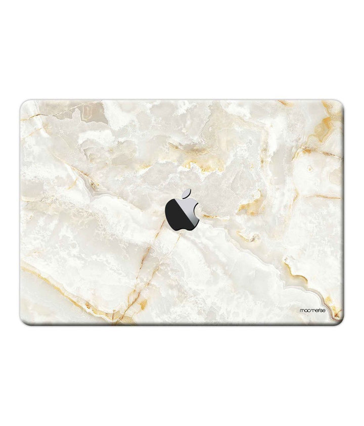 Marble Creama Marfil - Full Body Wrap for Macbook Air 13" (2018-2020) By Sleeky India, Laptop skins, laptop wraps, Macbook Skins