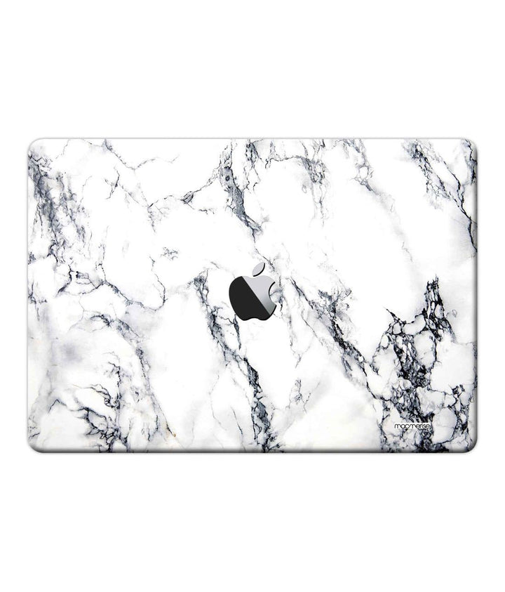 Marble White Luna - Full Body Wrap for Macbook Pro 16" (2020) By Sleeky India, Laptop skins, laptop wraps, Macbook Skins