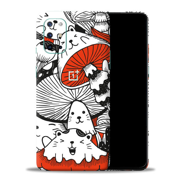 Mushroom Cats by The Doodleist  - Mobile Skin