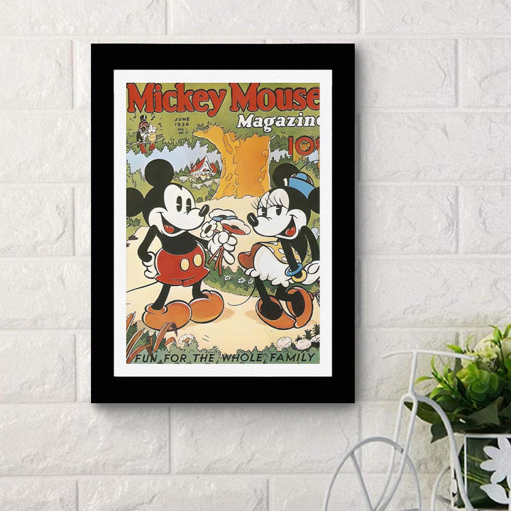 Mickey Mouse 02 - Framed Poster