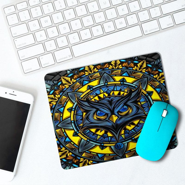 mighty-owl-yellow-2 Mousepad