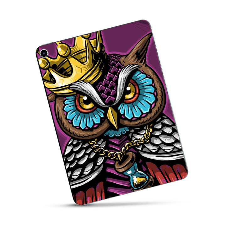 Fierce Owl King -Apple Ipad Skin