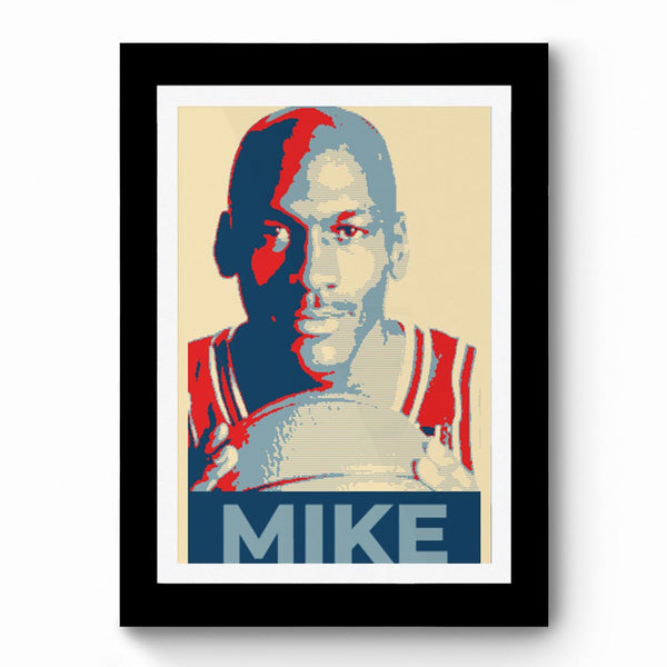 Mike Jordan - Framed Poster