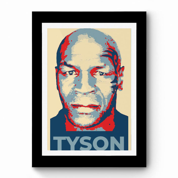 Mike Tyson - Framed Poster