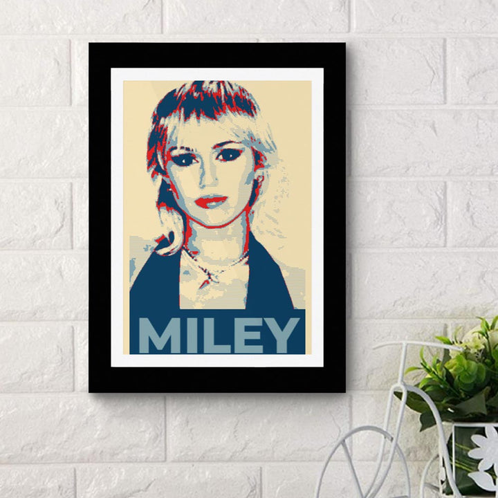 Miley Cyrus - Framed Poster