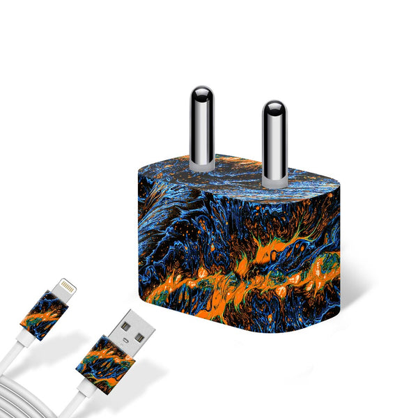 Molten Lava - Apple charger 5W Skin