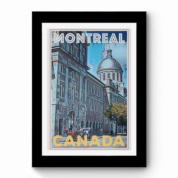 Montreal Canada - Framed Poster