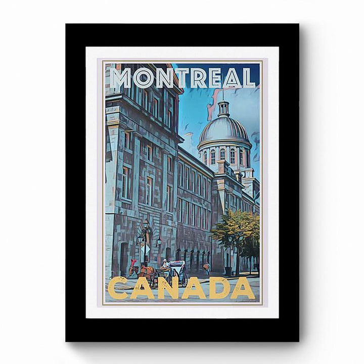 Montreal Canada - Framed Poster