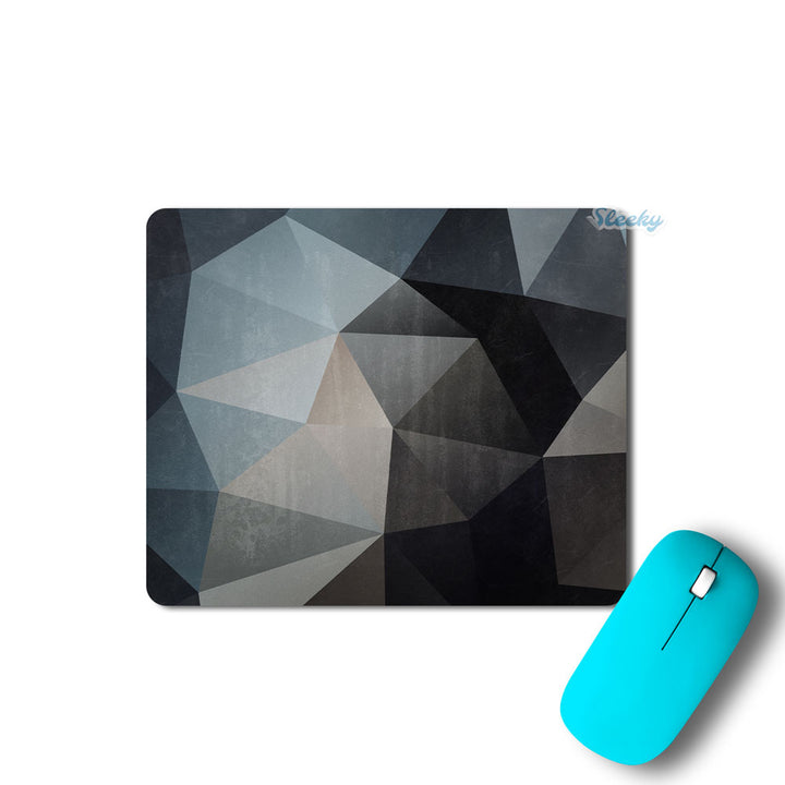 Mosaic Black gold Pattern - Mousepad