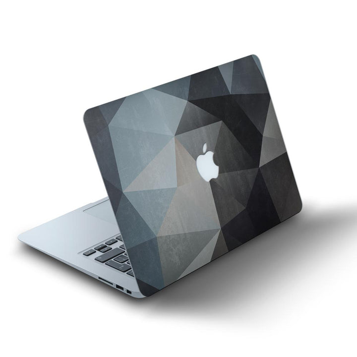 Mosaic Black Gold Pattern - MacBook Skins
