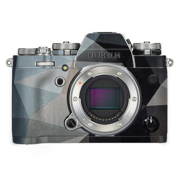 Mosaic Black Gold Pattern - FujiFilm Camera Skin