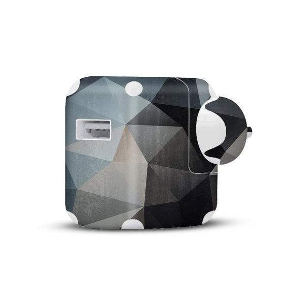 Mosaic Black Gold Pattern - Apple 2019 10W Charger skin
