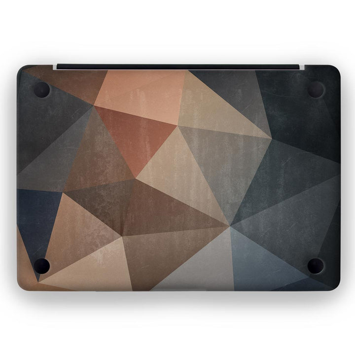 Mosaic Black Stone - MacBook Skins