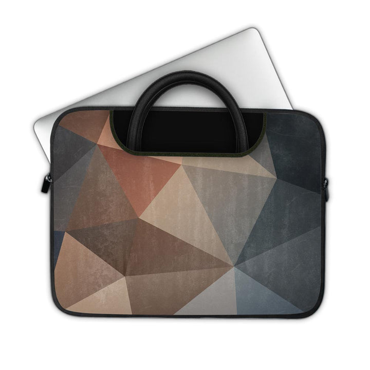 Mosaic Black Stone - Pockets Laptop Sleeve