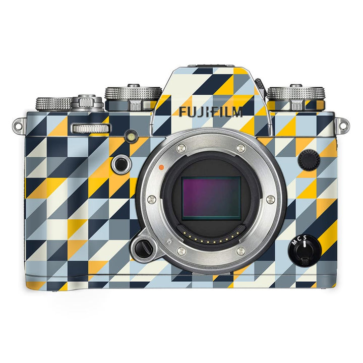 Mosaic Block Pattern - FujiFilm Camera Skin