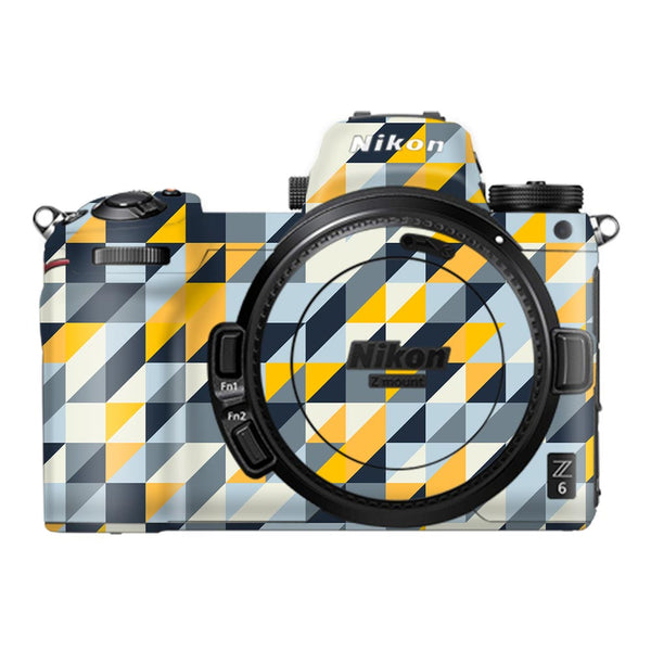 Mosaic Block Pattern - Nikon Camera Skins