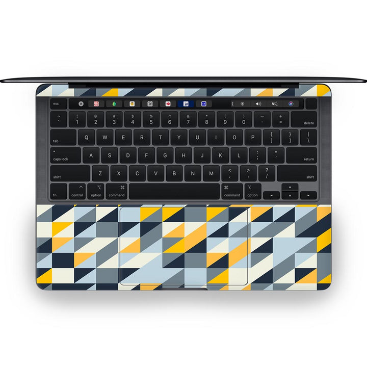 Mosaic Block Pattern - MacBook Skins