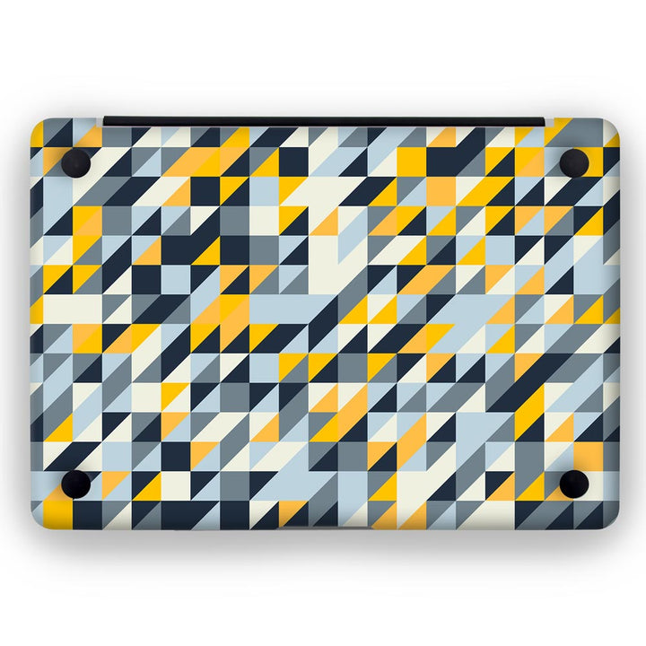 Mosaic Block Pattern - MacBook Skins