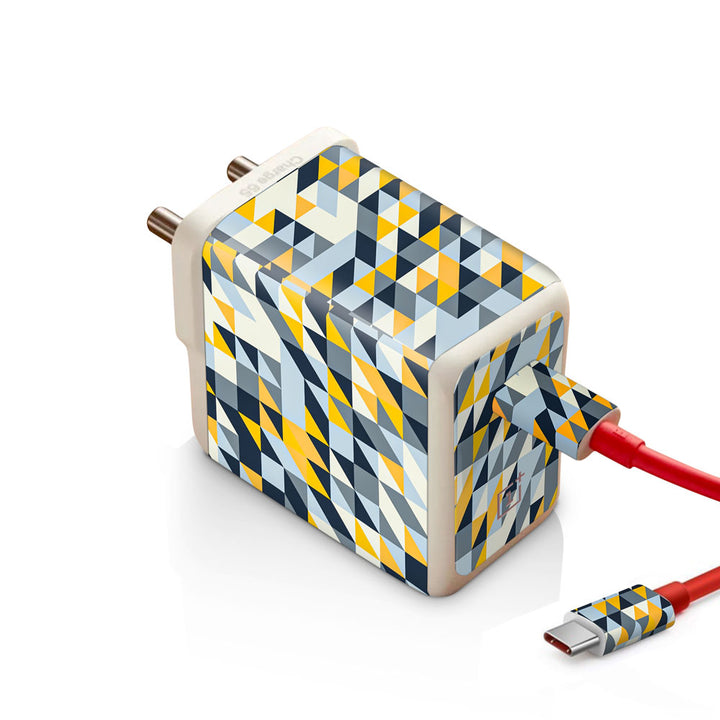 Mosaic Block Pattern - Oneplus Warp 65W Charger skin