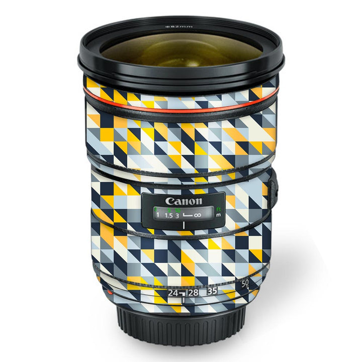 Mosaic Block Pattern - Canon Lens Skin