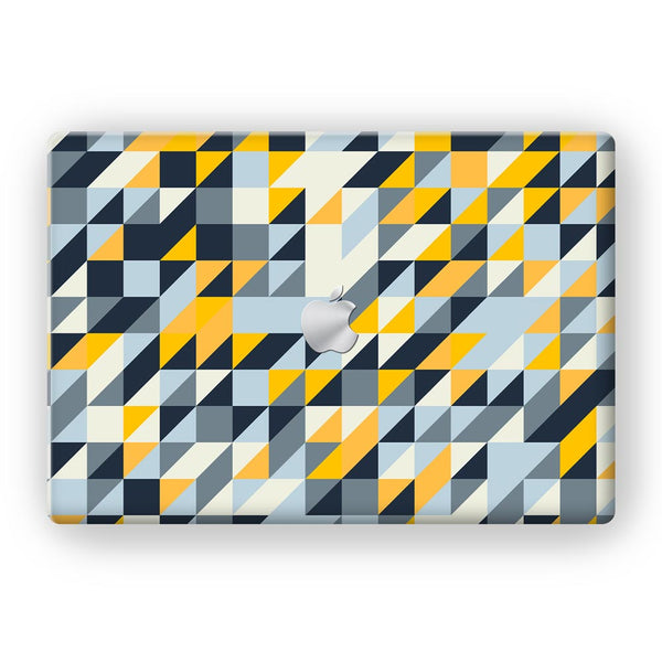 Mosaic Block Pattern - MacBook Skins