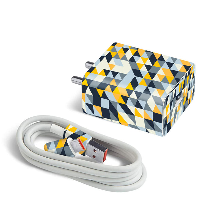 Mosaic Block Pattern - MI 22.5W & 33W Charger Skin