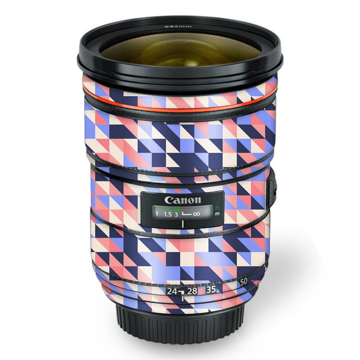 Mosaic Pattern Pink - Canon Lens Skin