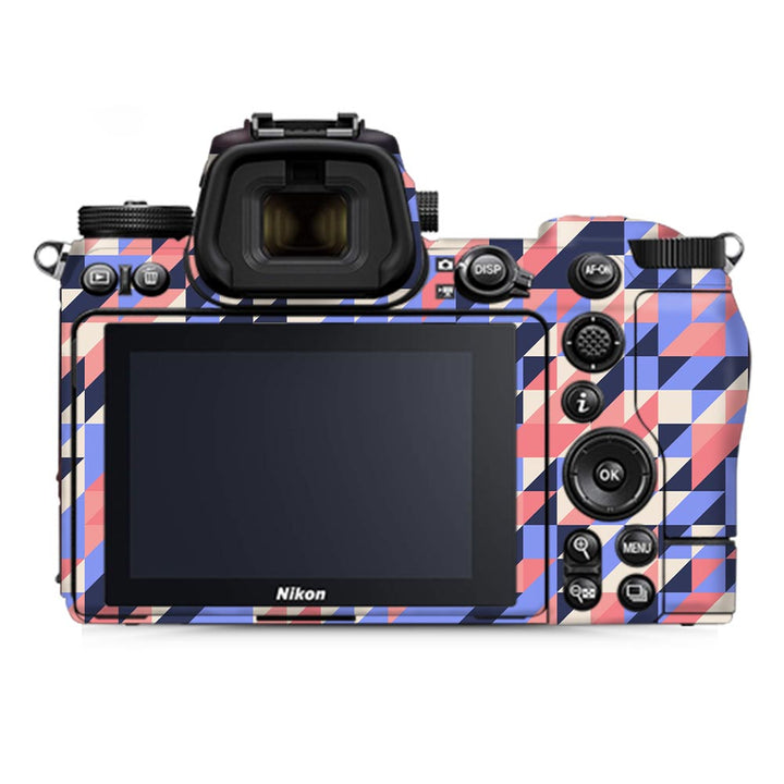 Mosaic Pattern Pink - Nikon Camera Skins