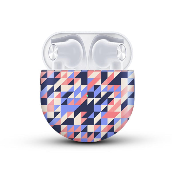 Mosaic Pattern Pink - Oneplus Buds Skin