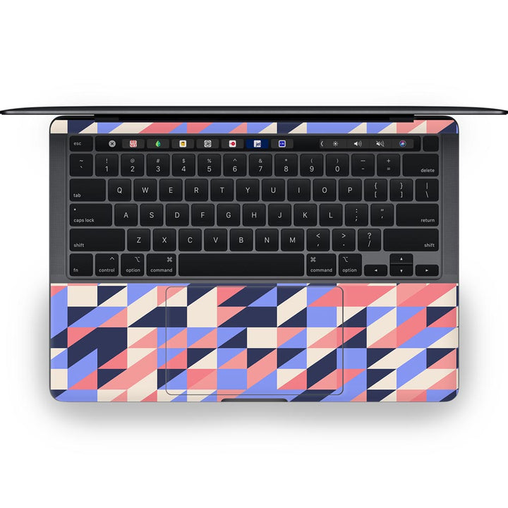 Mosaic Pattern Pink - MacBook Skins