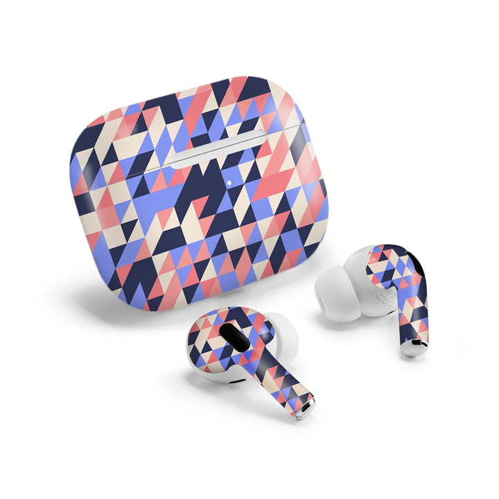 Mosaic Pattern Pink - Airpods Pro Skin