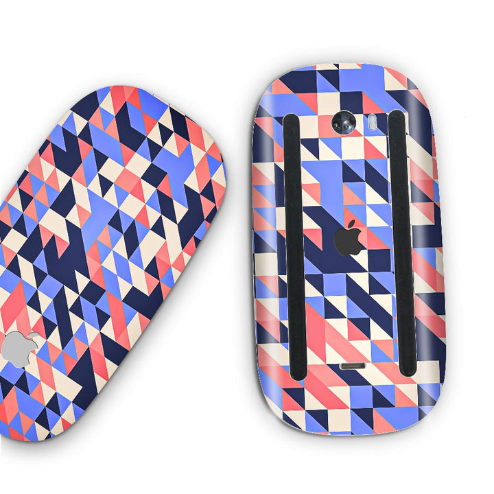 Mosaic Pattern Pink - Apple Magic Mouse 2 Skins