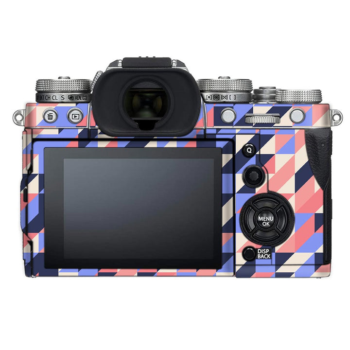 Mosaic Pink Pattern - FujiFilm Camera Skin