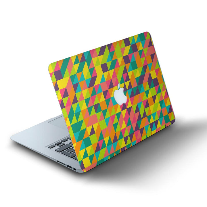 Mosaic Square Pattern - MacBook Skins