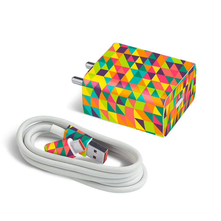 Mosaic Square Pattern - MI 22.5W & 33W Charger Skin