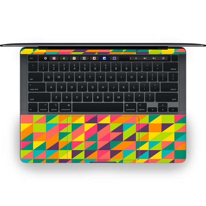 Mosaic Square Pattern - MacBook Skins